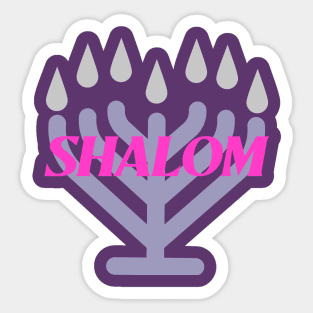 Shalom Sticker